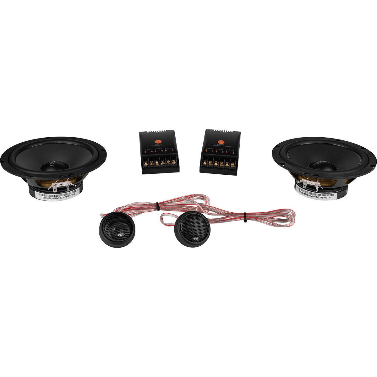 HiVi C2000II 61/2" 2Way Component Speaker Set